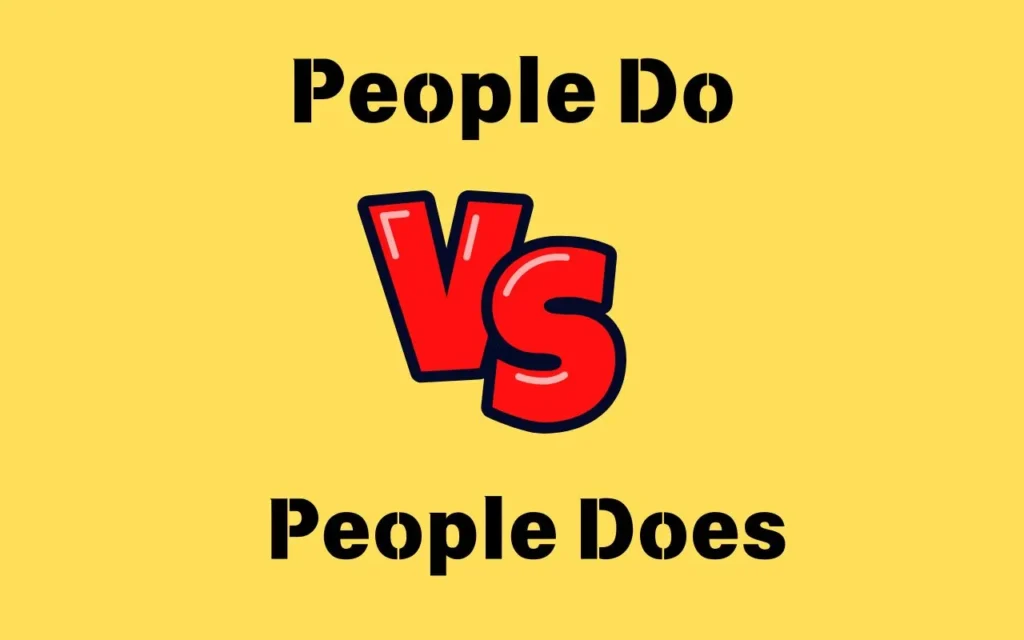 Read more about the article People Do or People Does? Learn the Correct Usage! ✅📖