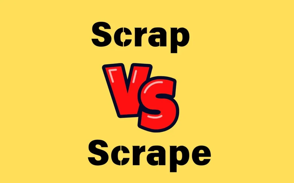 Read more about the article 🚗 Scrap or Scrape? Clear Up the Confusion!